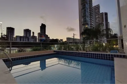 Apartamento com 3 Quartos para alugar, 86m² no Cabo Branco, João Pessoa