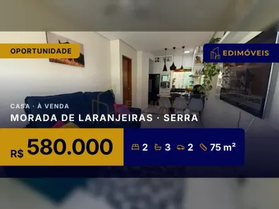 Casa com 2 Quartos à venda, 75m² no Morada de Laranjeiras, Serra