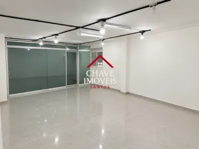 Sala Comercial à venda, 158m² no Gonzaga, Santos