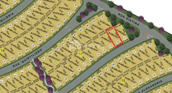 Lote/Terreno à venda, 285m² no Setor Central 2, Senador Canedo