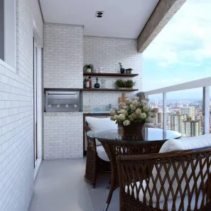 Apartamento com 2 Quartos à venda, 83m² no Guilhermina, Praia Grande