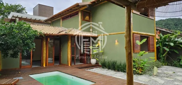 Casa de Condomínio com 3 Quartos à venda, 170m² no Ressaca, Ubatuba