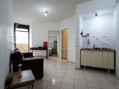 Flat com 1 Quarto à venda, 38m² no Indianópolis, São Paulo