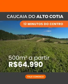 Lote/Terreno à venda, 500m² no Parque Caucaia (Caucaia do Alto), Cotia
