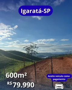 Lote/Terreno à venda, 600m² no , Igaratá