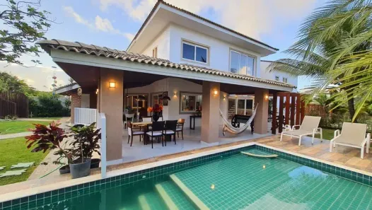 Casa de Condomínio com 4 Quartos à venda, 850m² no Busca Vida (Abrantes), Camaçari