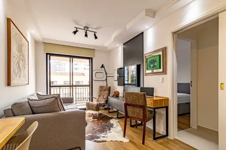 Apartamento com 1 Quarto para alugar, 37m² no Indianópolis, São Paulo