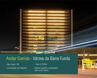 Imóvel Comercial para alugar, 2230m² no Várzea da Barra Funda, São Paulo