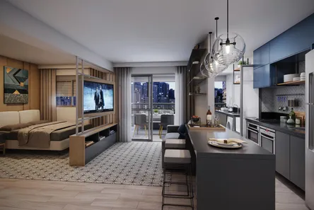 Apartamento com 1 Quarto à venda, 40m² no Pinheiros, São Paulo