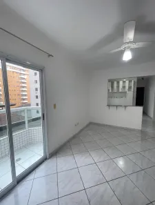 Apartamento com 1 Quarto para alugar, 52m² no Guilhermina, Praia Grande