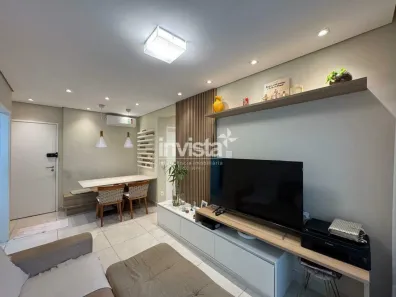 Apartamento com 2 Quartos à venda, 72m² no José Menino, Santos