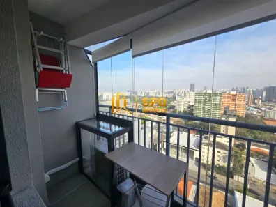 Apartamento com 1 Quarto para alugar, 33m² no Santo Amaro, São Paulo