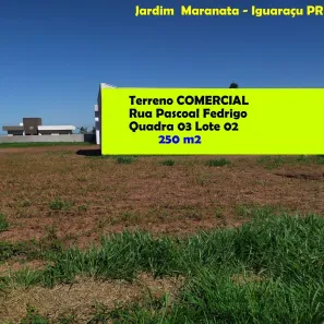 Lote/Terreno à venda, 250m² no Jardim Maranata, Iguaraçu