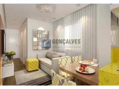 Apartamento com 2 Quartos à venda, 61m² no Vila Guarani, Santo André