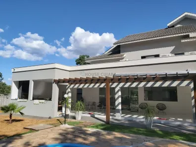 Casa de Condomínio com 5 Quartos à venda, 490m² no Condomínio Flor do Cerrado, Cuiabá
