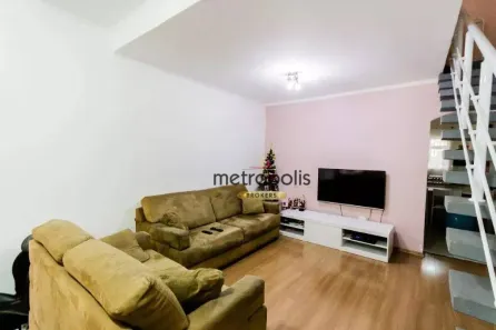 Sobrado com 2 Quartos à venda, 126m² no Campestre, Santo André