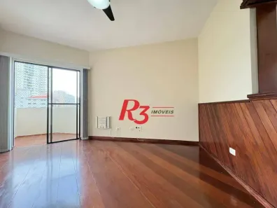 Apartamento com 1 Quarto para alugar, 48m² no José Menino, Santos