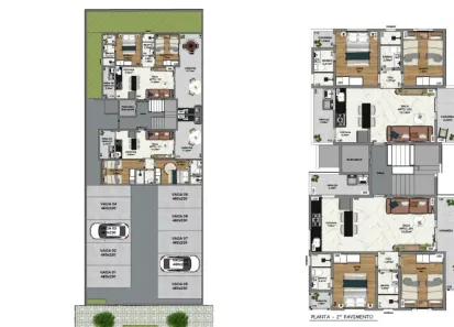 Apartamento com 2 Quartos à venda, 56m² no Santa Branca, Belo Horizonte