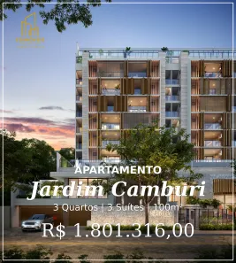 Apartamento com 3 Quartos à venda, 100m² no Jardim Camburi, Vitória