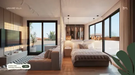 Apartamento com 1 Quarto à venda, 22m² no Tamandaré, Praia de Tamandaré
