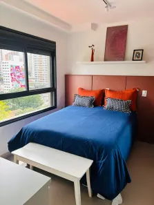 Apartamento com 1 Quarto para alugar, 25m² no Perdizes, São Paulo