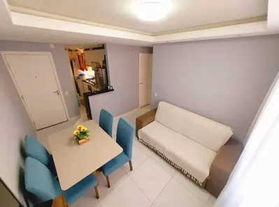 Apartamento com 2 Quartos para alugar, 36m² no Ponto Certo, Camaçari