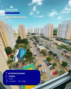 Apartamento com 3 Quartos à venda, 72m² no Quitandinha, São Luís