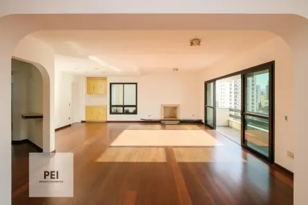 Apartamento com 3 Quartos para alugar, 200m² no Indianópolis, São Paulo