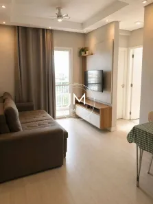 Apartamento com 2 Quartos à venda, 56m² no Jardim Santa Clara do Lago II, Hortolândia