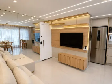 Apartamento com 2 Quartos para alugar, 62m² no Setor Bueno, Goiânia