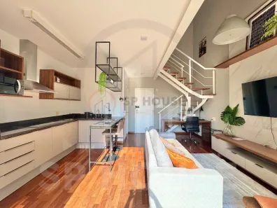 Apartamento com 1 Quarto para alugar, 60m² no Cidade Monções, São Paulo