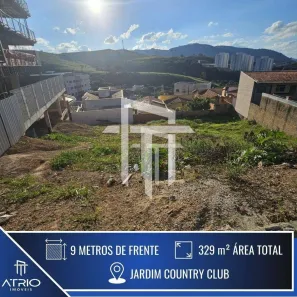 Lote/Terreno à venda, 329m² no Jardim Country Club, Poços de Caldas