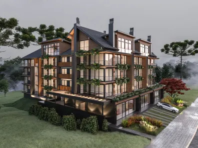 Cobertura com 2 Quartos à venda, 80m² no Floresta, Gramado