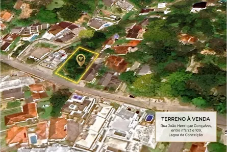 Lote/Terreno à venda, 639m² no Lagoa da Conceição, Florianópolis
