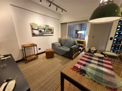 Apartamento com 1 Quarto para alugar, 37m² no Santa Cecília, São Paulo