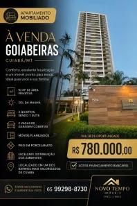 Apartamento com 3 Quartos à venda, 92m² no Goiabeira, Cuiabá