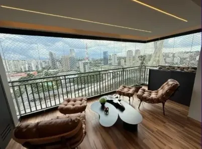 Apartamento com 1 Quarto para alugar, 62m² no Cidade Monções, São Paulo