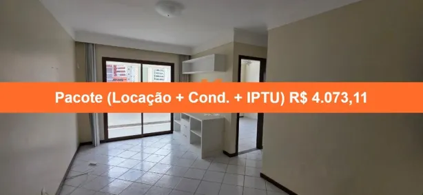 Apartamento com 2 Quartos para alugar, 70m² no Barra, Salvador