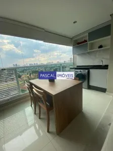 Apartamento com 1 Quarto para alugar, 33m² no Brooklin Paulista, São Paulo