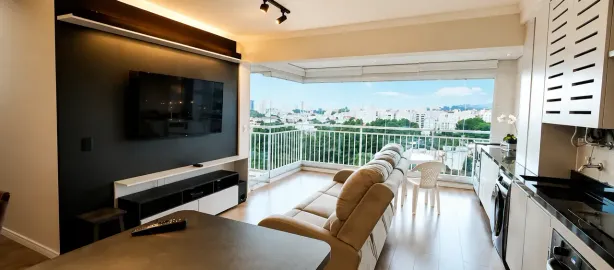 Apartamento com 2 Quartos para alugar, 62m² no Vila Anastácio, São Paulo