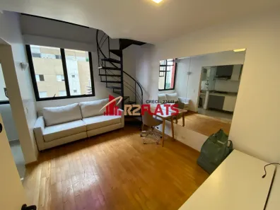 Flat com 1 Quarto para alugar, 44m² no Vila Olímpia, São Paulo