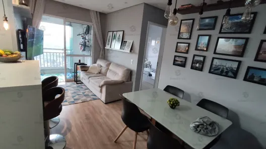 Apartamento com 2 Quartos à venda, 58m² no Vila Homero Thon, Santo André