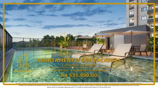 Apartamento com 3 Quartos à venda, 111m² no Conjunto Jacaraípe, Serra