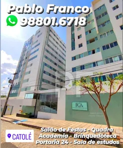 Apartamento com 2 Quartos à venda, 62m² no Sandra Cavalcante, Campina Grande