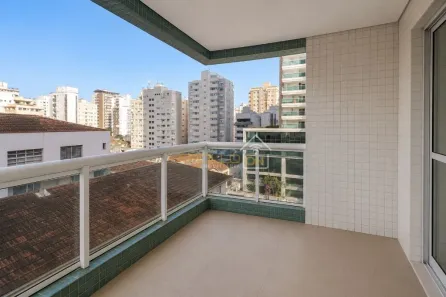 Apartamento com 2 Quartos para alugar, 81m² no Boqueirão, Santos