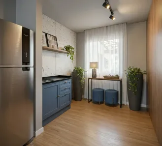 Apartamento com 1 Quarto à venda, 24m² no Santo Amaro, São Paulo