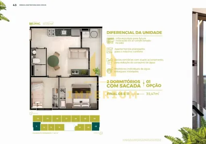 Apartamento com 1 Quarto à venda, 35m² no Vila Gustavo, São Paulo
