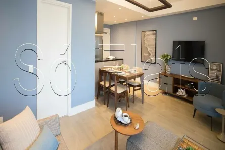 Flat com 2 Quartos para alugar, 80m² no Brooklin Paulista, São Paulo