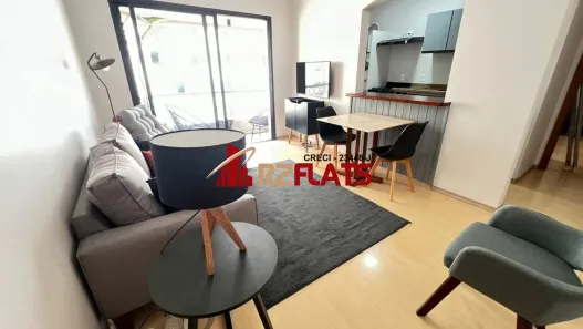 Flat com 1 Quarto para alugar, 45m² no Jardim Paulista, São Paulo
