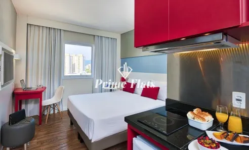 Flat com 1 Quarto à venda, 22m² no Anhangabaú, Jundiaí